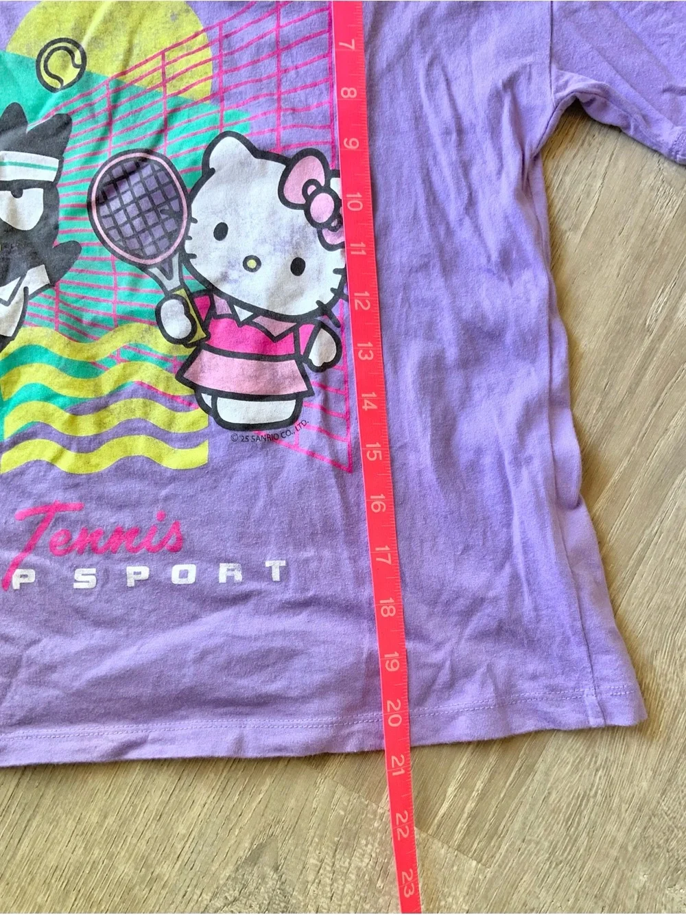 GAP Kids Hello Kitty Tennis Sport Cropped Tee Girls XXL 14/16